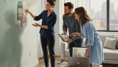 Pittsburgh paint pros provide color consultation for choosing durable home paint palettes in Pittsburgh, PA