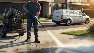 Pittsburgh PA concrete pressure cleaning for driveways, patios, and walkways