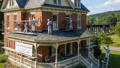 Pittsburgh, PA painting contractor providing professional interior and exterior painting services