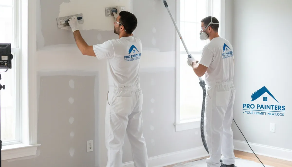 Pittsburgh, PA drywall repair by Pittsburgh Paint Pros for cracks, dents, and water damage