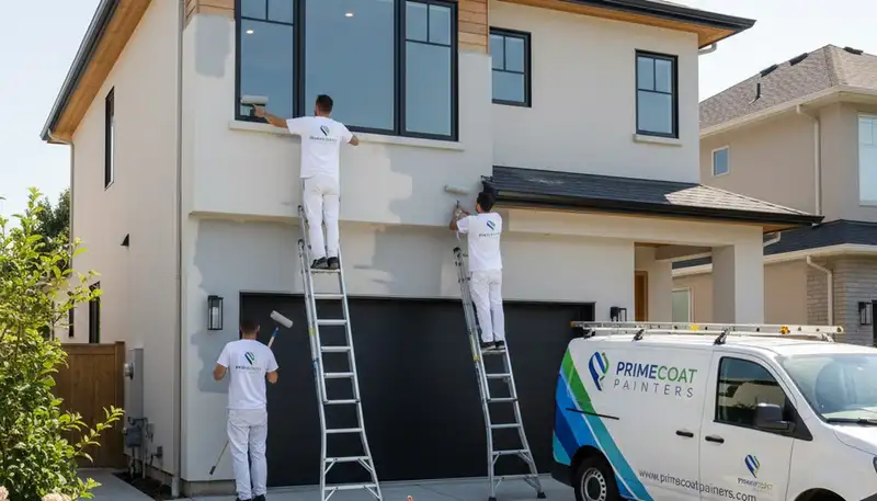 Exterior house painting in Pittsburgh, PA by Pittsburgh Paint Pros for weatherproof curb appeal