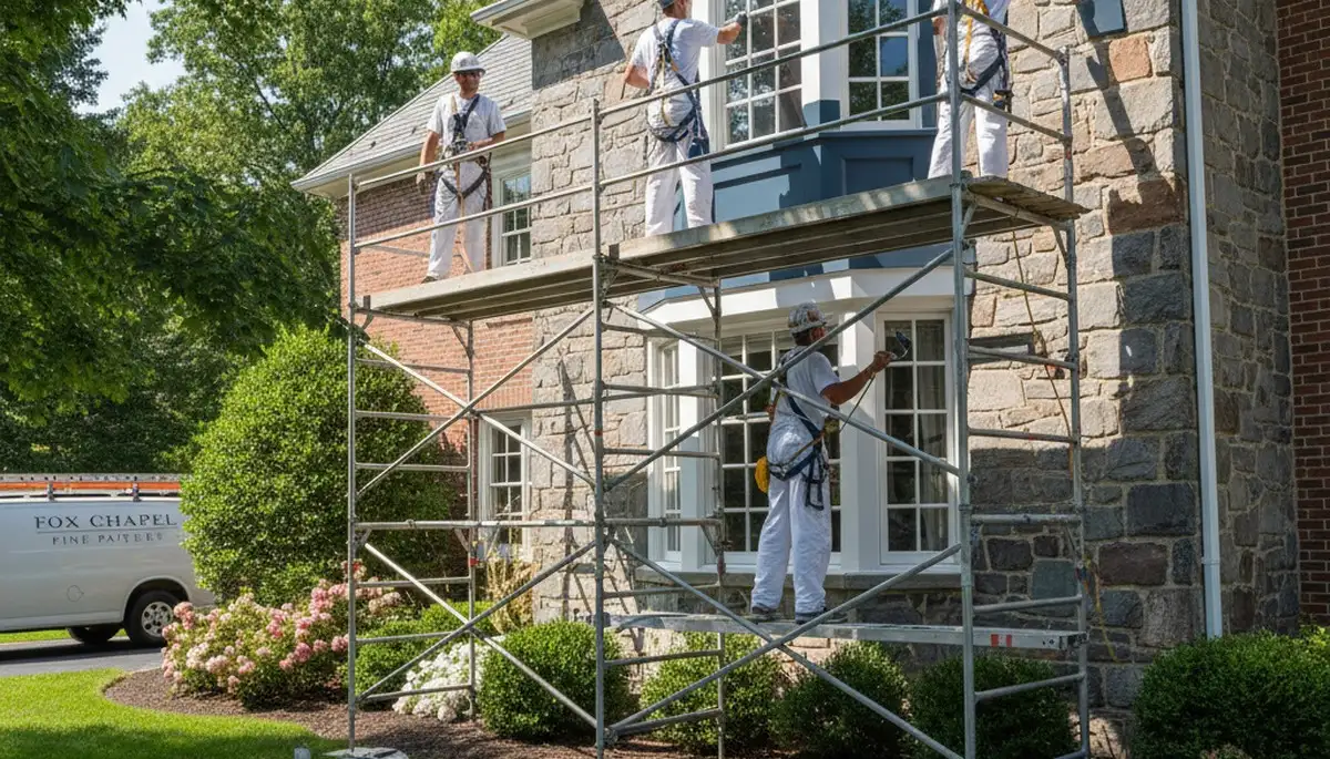 Professional Pittsburgh, PA painters providing interior and exterior painting services