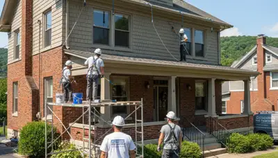 Professional Pittsburgh, PA painting service for residential and commercial interior and exterior projects
