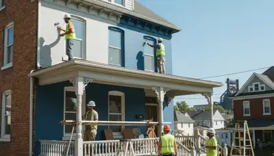 Pittsburgh, PA painting contractor providing professional residential and commercial painting services