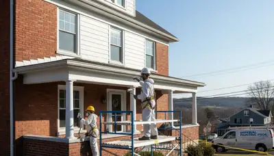 Pittsburgh, PA painting contractor providing professional interior and exterior painting services