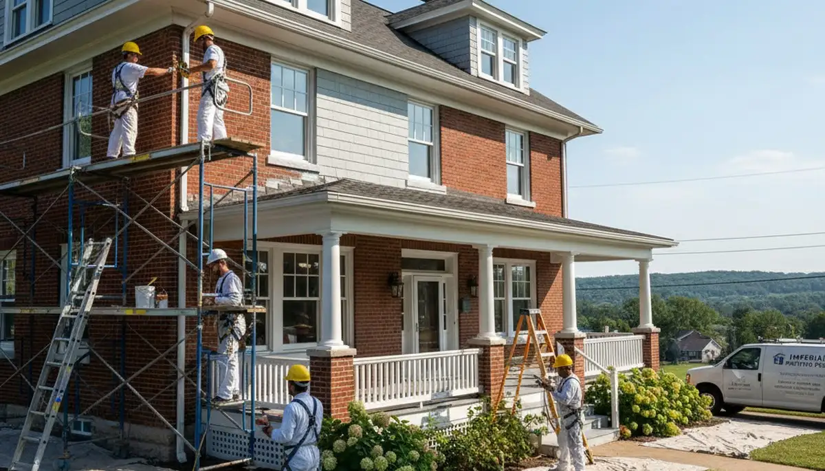 Painter’s team serving Pittsburgh, PA with professional interior and exterior painting services
