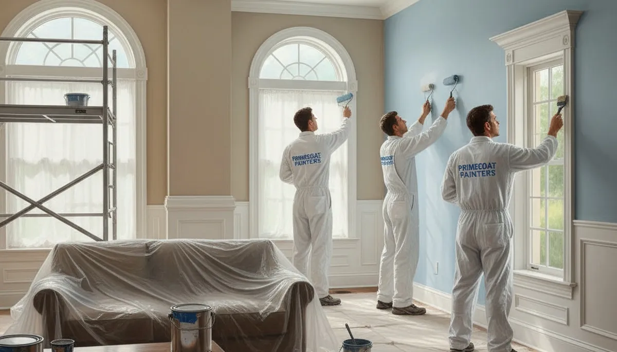 Interior house painting in Pittsburgh, PA by Pittsburgh Paint Pros