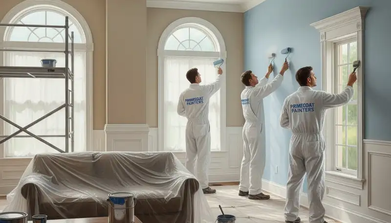 Interior house painting in Pittsburgh, PA by Pittsburgh Paint Pros