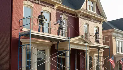 Professional Pittsburgh, PA painters providing interior and exterior painting services for homes and businesses
