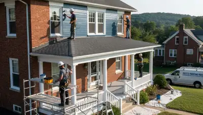 Pittsburgh, PA painting contractor providing professional interior and exterior painting services