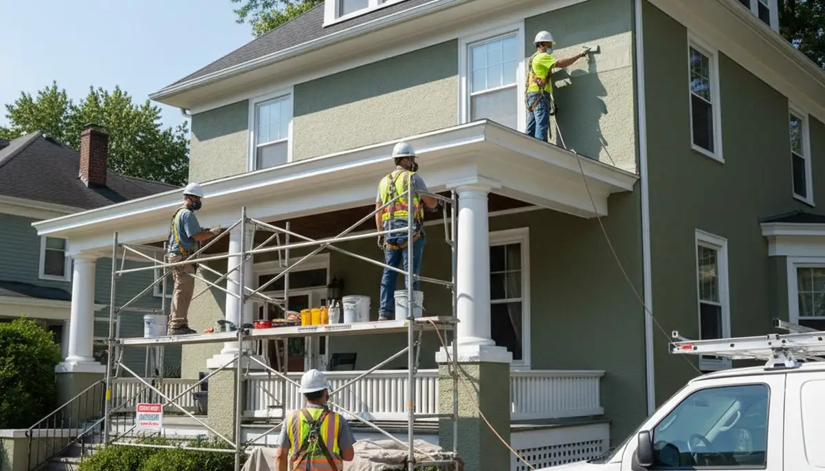 Pittsburgh, PA painting contractor providing professional interior and exterior house painting services