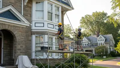Professional Pittsburgh, PA painting service team for interior and exterior home painting