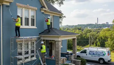 Pittsburgh, PA painting contractor providing professional interior and exterior painting services