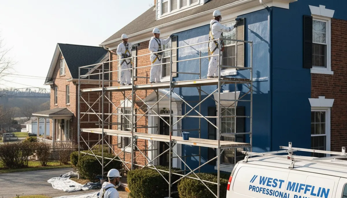 Pittsburgh, PA painting contractor providing professional interior and exterior painting services
